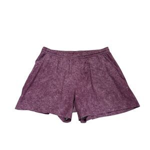 Lululemon Pace Breaker Linerless Short 5" Plum Men's Size XXL